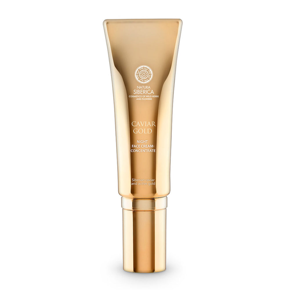 Caviar Gold Night cream , Ενισχυμένη κρέμα νύχτας , Ένεση νεότητας , κατάλληλο για όλους τους τύπους δέρματος , Κατάλληλο για ηλικίες 30-40 , 30ml.
