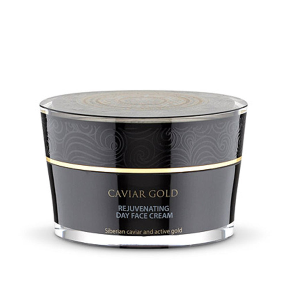Caviar Gold day face cream , Αναζωογονητική κρέμα ημέρας , κατάλληλο για ξηρά και κανονικά δέρματα , Κατάλληλο για ηλικίες 30-40, 50ml.