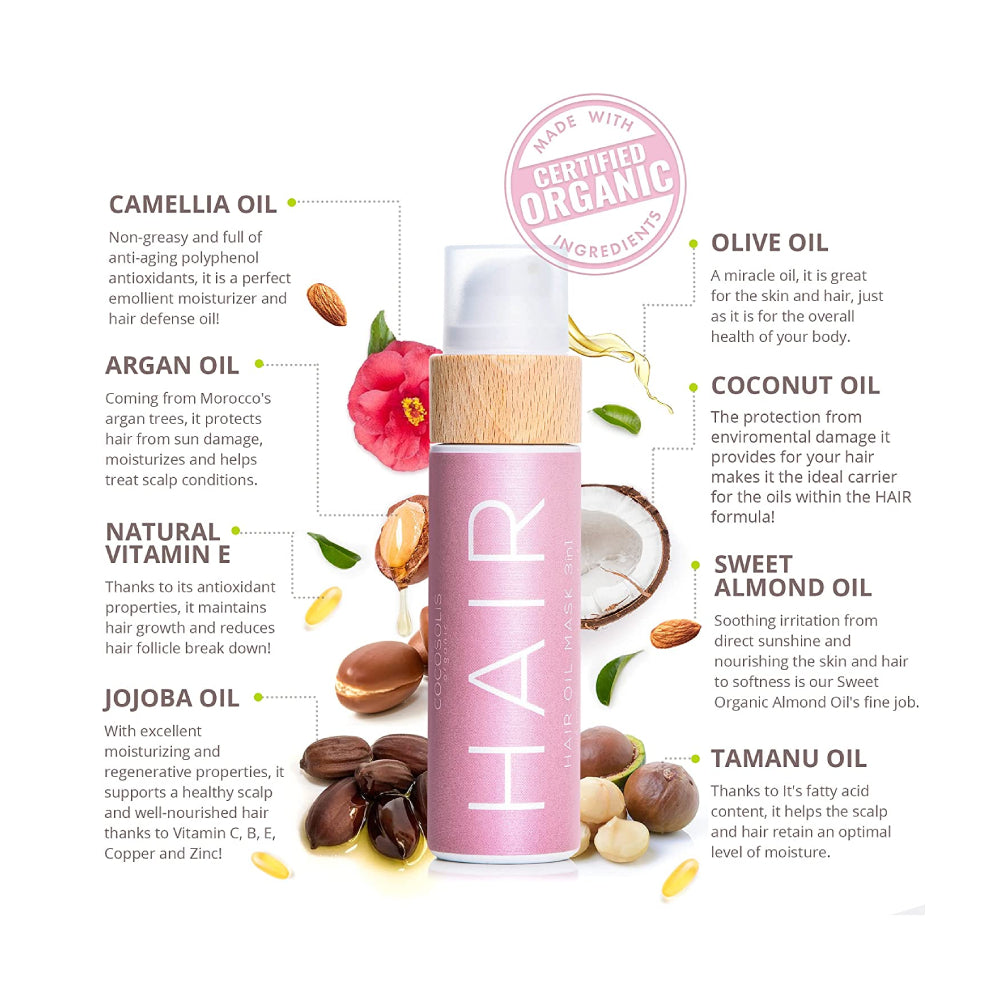COCOSOLIS Hair Oil 3in1, 110ML