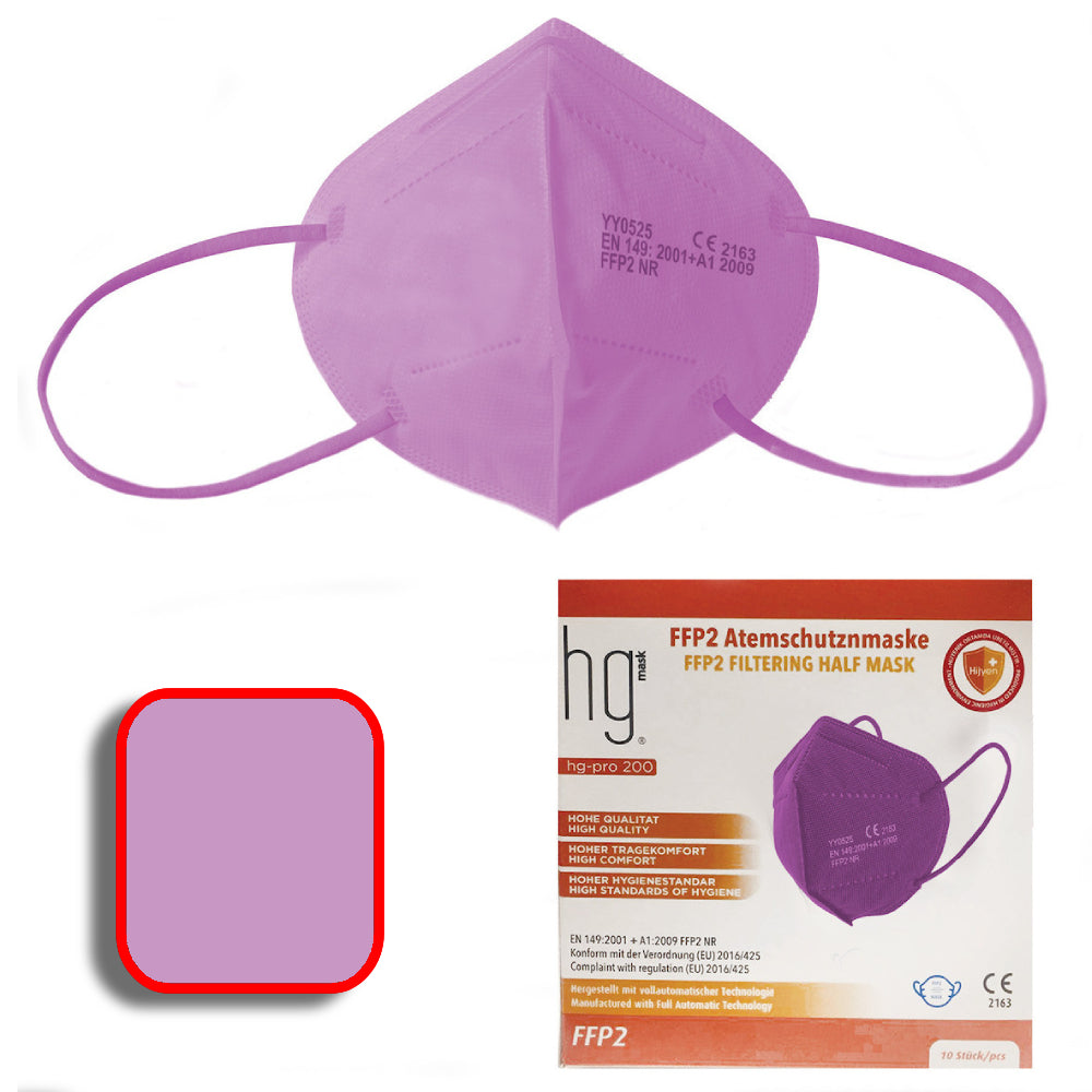 Poli HG Pro 200 Μάσκα Προστασίας σε λευκό χρώμα  FFP2 10τμχ