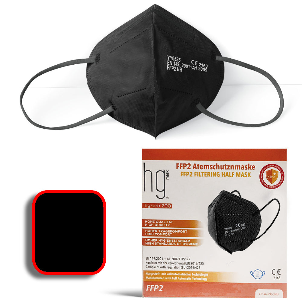Poli HG Pro 200 Μάσκα Προστασίας σε λευκό χρώμα  FFP2 10τμχ