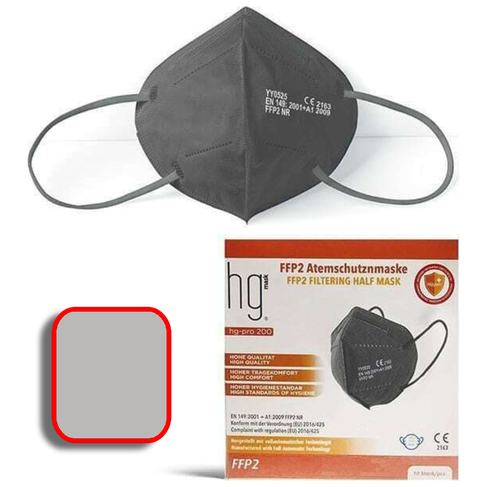 Poli HG Pro 200 Μάσκα Προστασίας FFP2  σε χρώμα μώβ 10τμχ